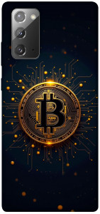 Чехол Bitcoin для Galaxy Note 20