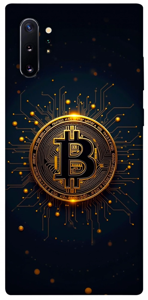 Чехол Bitcoin для Galaxy Note 10+ (2019)