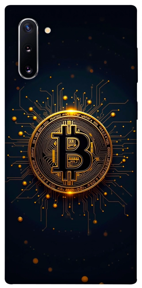 Чехол Bitcoin для Galaxy Note 10 (2019)