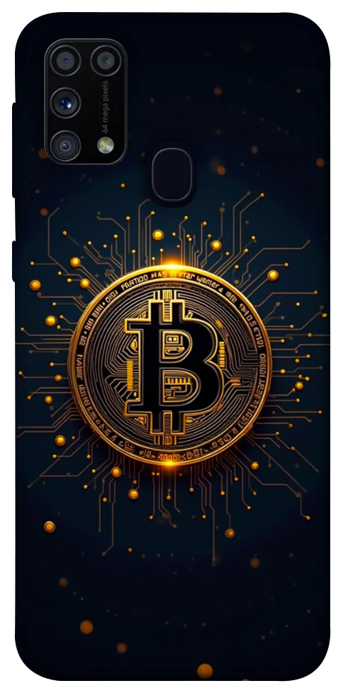 Чехол Bitcoin для Galaxy M31 (2020)