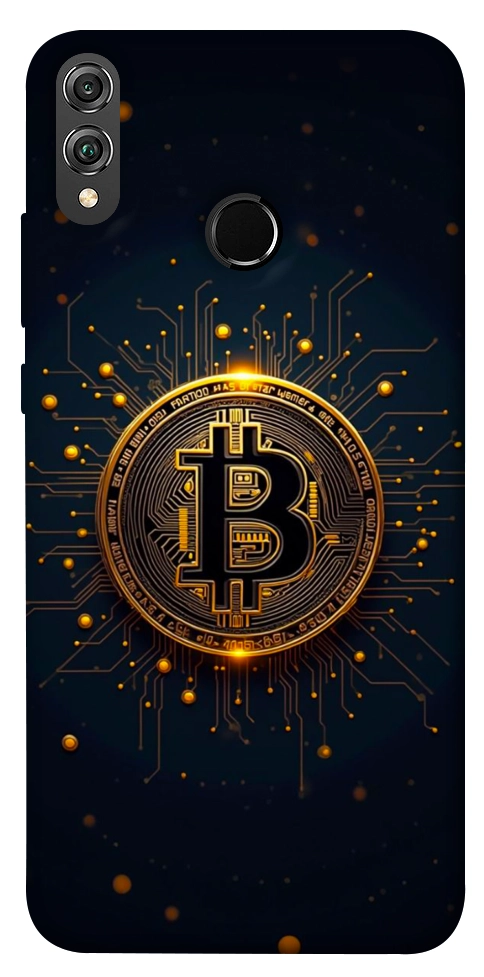 Чохол Bitcoin для Huawei Honor 8X
