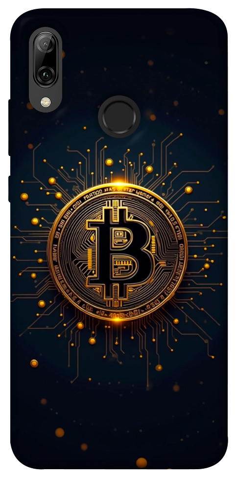 Чохол Bitcoin для Huawei P Smart (2019)