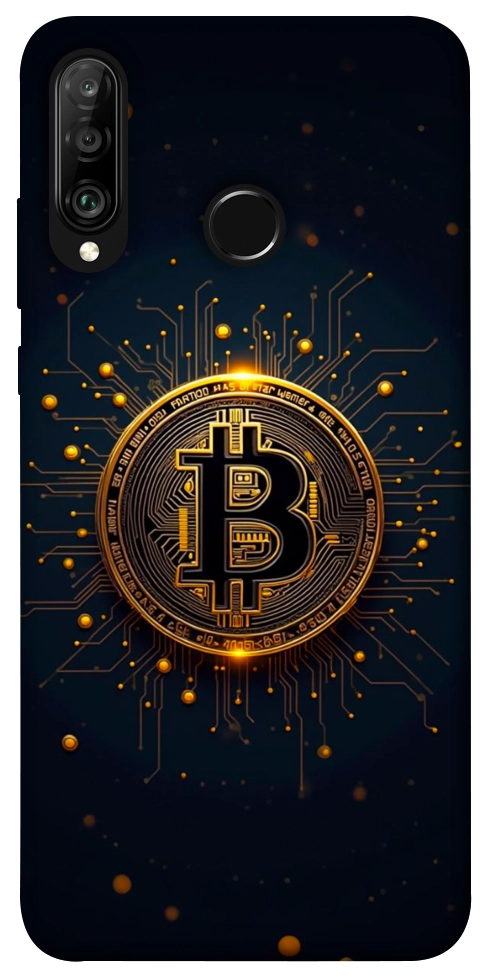 Чохол Bitcoin для Huawei P30 Lite