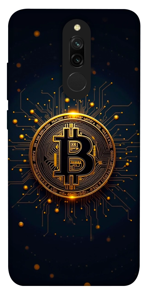Чохол Bitcoin для Xiaomi Redmi 8