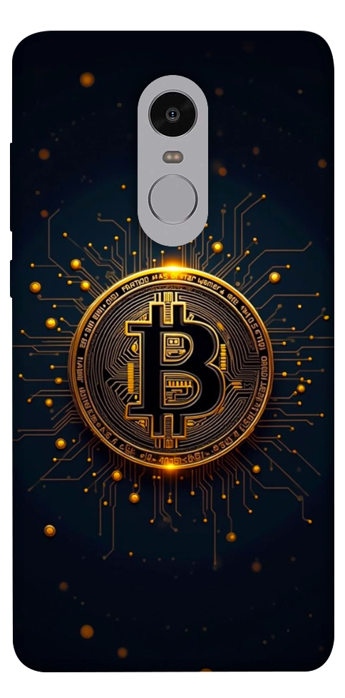 Чохол Bitcoin для Xiaomi Redmi Note 4X
