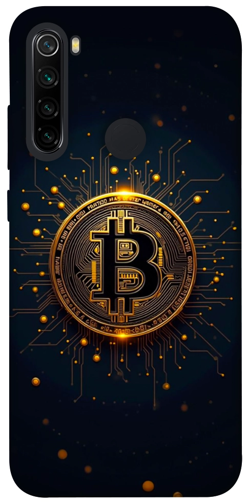 Чехол Bitcoin для Xiaomi Redmi Note 8