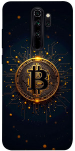 Чохол Bitcoin для Xiaomi Redmi Note 8 Pro