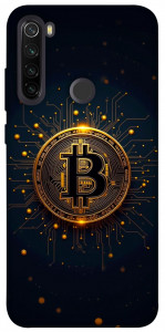 Чохол Bitcoin для Xiaomi Redmi Note 8T