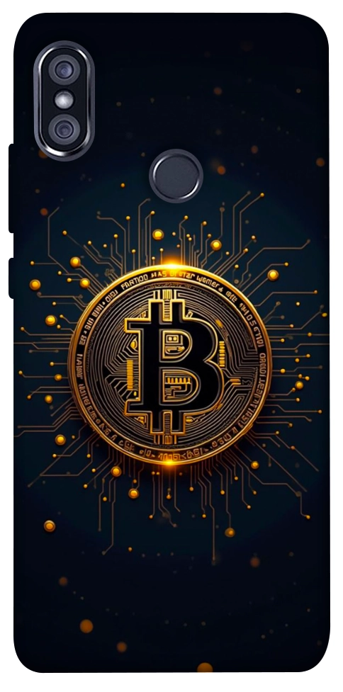 Чохол Bitcoin для Xiaomi Redmi Note 5 (Dual Camera)