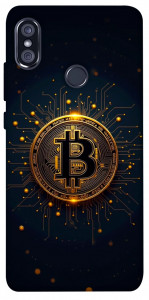 Чохол Bitcoin для Xiaomi Redmi Note 5 Pro