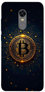 Чохол Bitcoin для Xiaomi Redmi Note 5 (Single Camera)