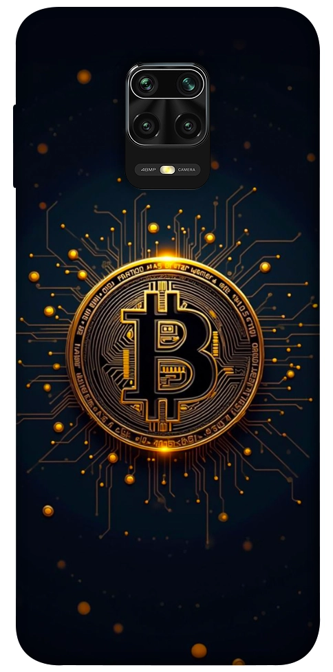 Чехол Bitcoin для Xiaomi Redmi Note 9 Pro