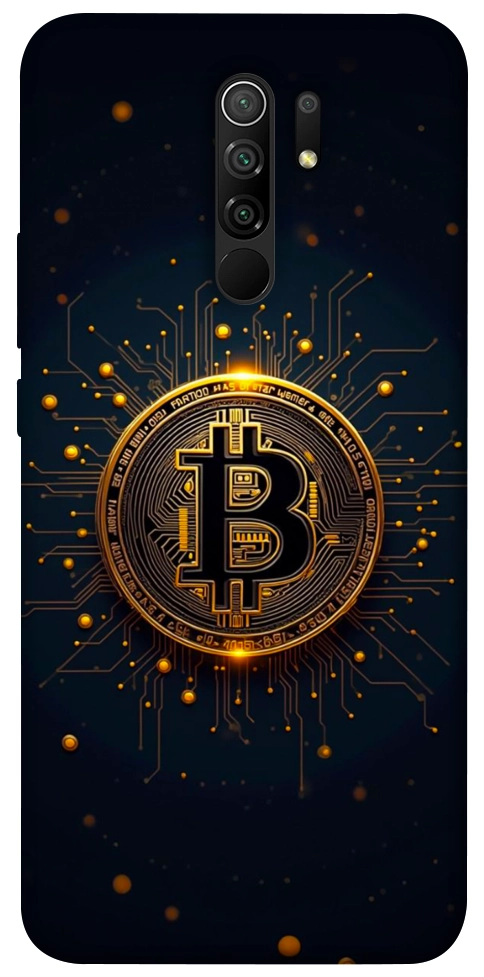 Чохол Bitcoin для Xiaomi Redmi 9
