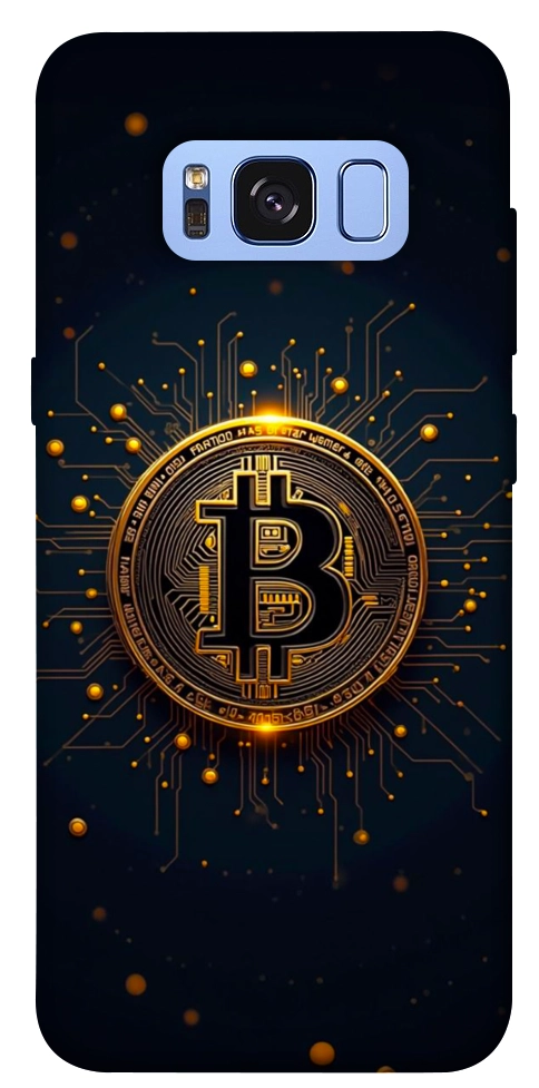 Чехол Bitcoin для Galaxy S8 (G950)