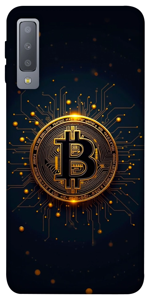 Чехол Bitcoin для Galaxy A7 (2018)