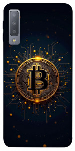 Чехол Bitcoin для Galaxy A7 (2018)