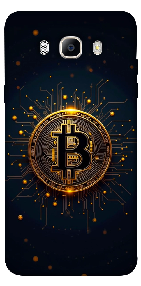 Чохол Bitcoin для Galaxy J7 (2016)