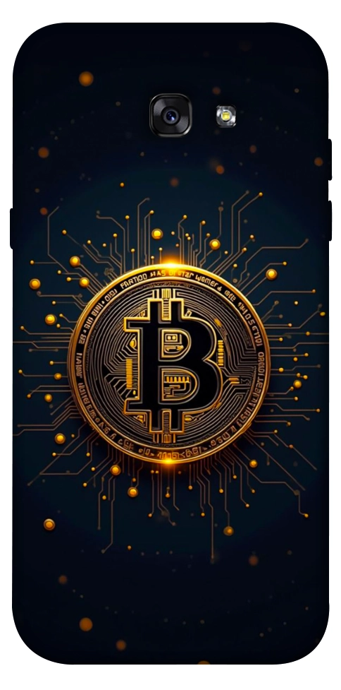 Чехол Bitcoin для Galaxy A7 (2017)