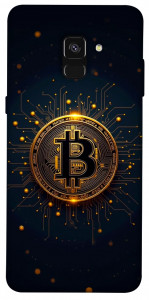 Чохол Bitcoin для Galaxy A8 (2018)