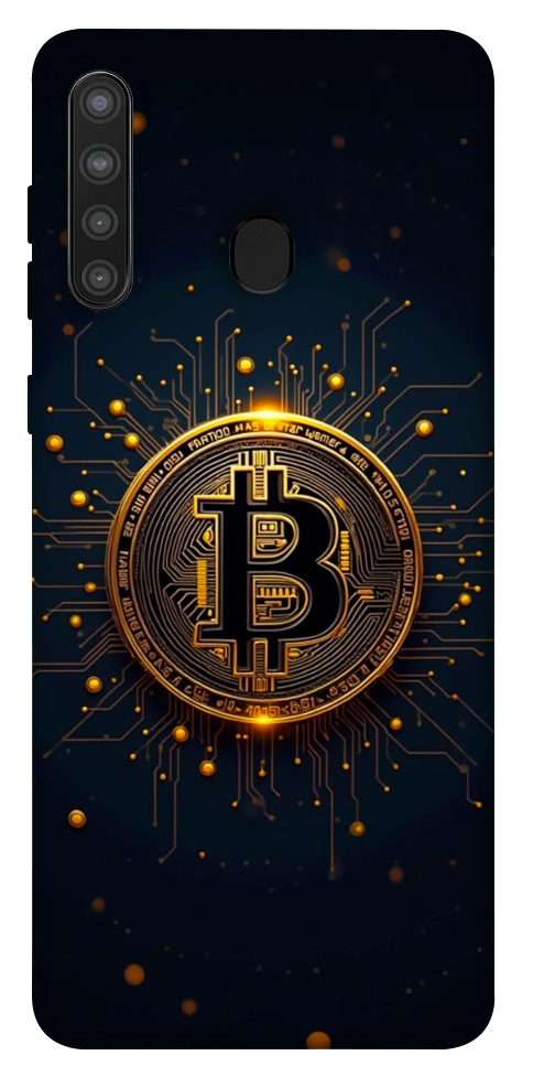 Чохол Bitcoin для Galaxy A21