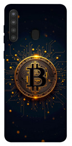 Чехол Bitcoin для Galaxy A21