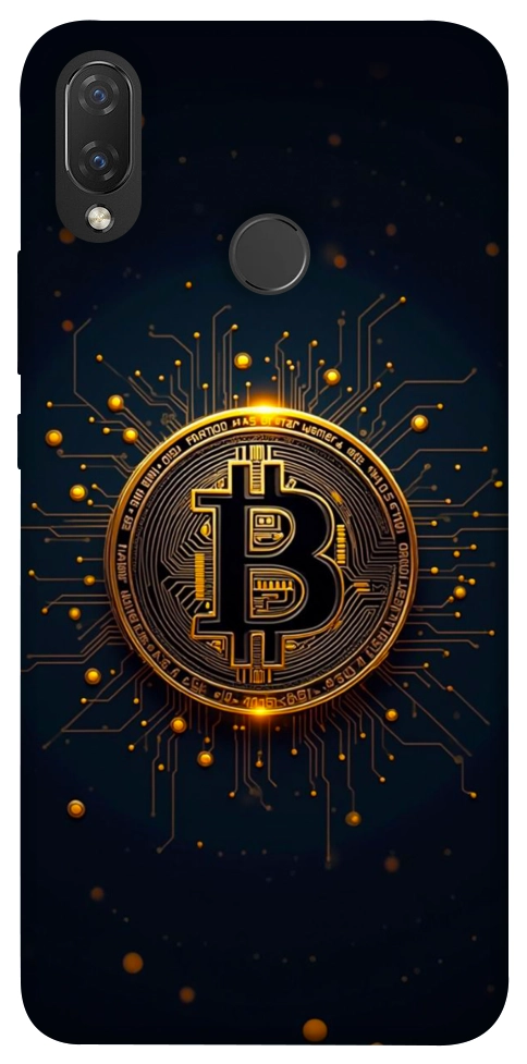 Чехол Bitcoin для Huawei Nova 3i