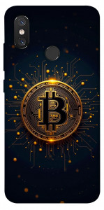 Чехол Bitcoin для Xiaomi Mi 8
