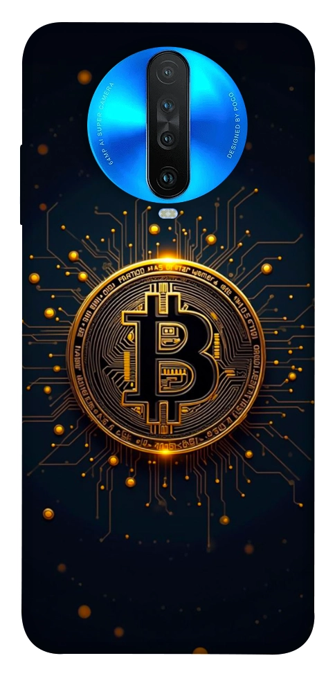 Чохол Bitcoin для Xiaomi Redmi K30