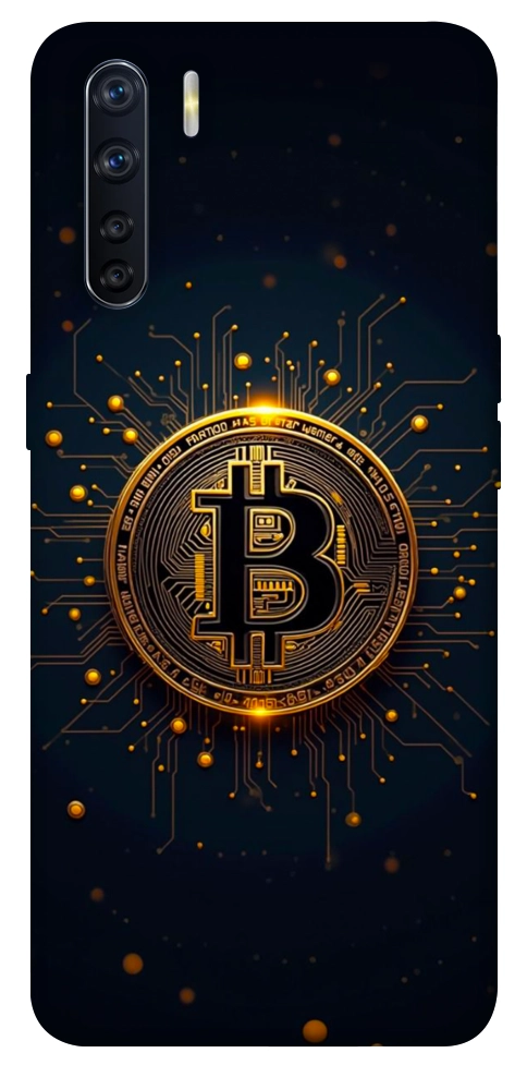 Чехол Bitcoin для Oppo A91