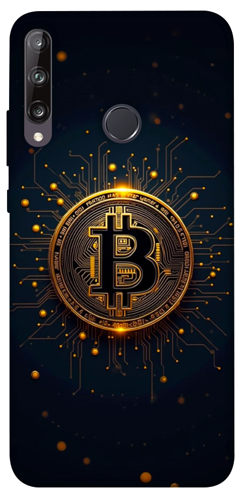 Чехол Bitcoin для Huawei P40 Lite E