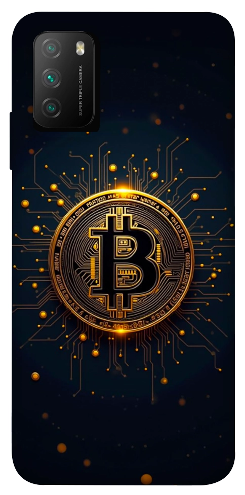 Чохол Bitcoin для Xiaomi Poco M3