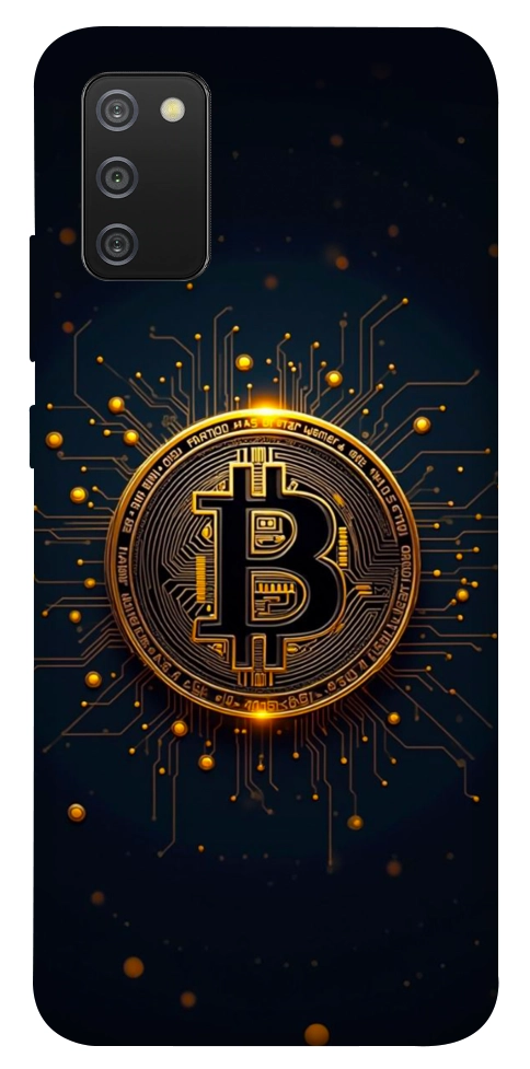 Чохол Bitcoin для Galaxy A02s