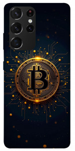 Чехол Bitcoin для Galaxy S21 Ultra