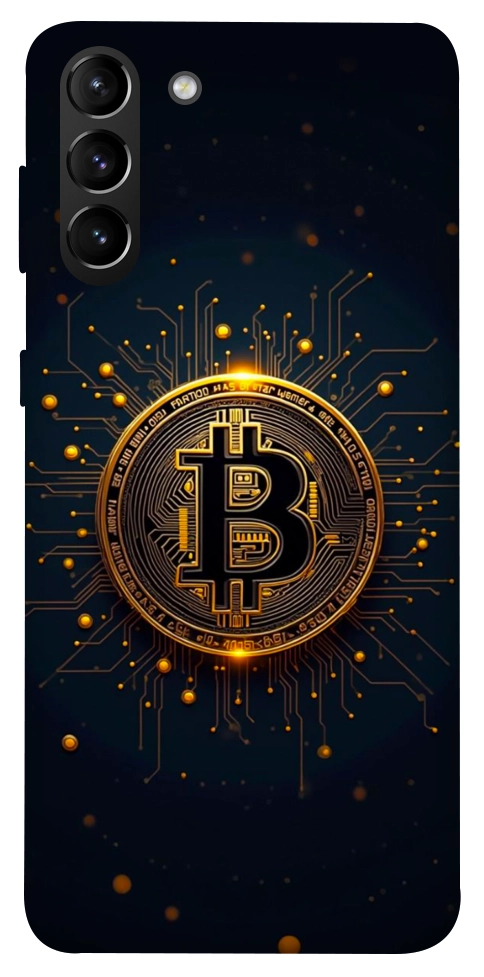 Чехол Bitcoin для Galaxy S21+