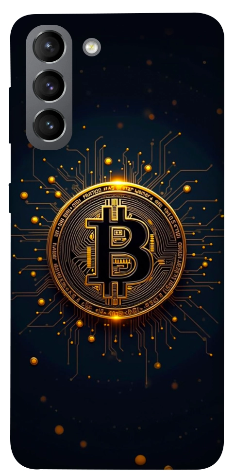Чехол Bitcoin для Galaxy S21