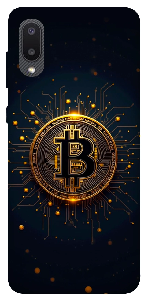 Чохол Bitcoin для Galaxy A02