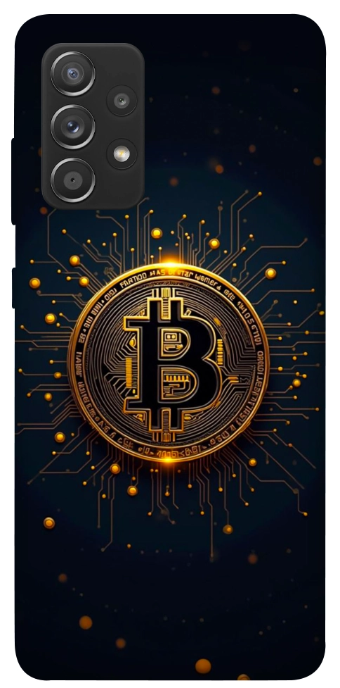 Чехол Bitcoin для Galaxy A72 5G