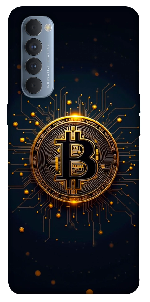 Чехол Bitcoin для Oppo Reno 4 Pro