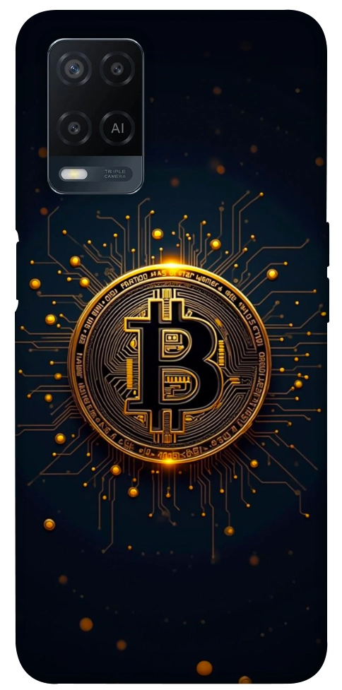 Чехол Bitcoin для Oppo A54 4G