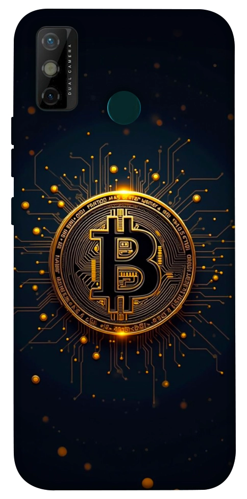 Чехол Bitcoin для TECNO Spark 6 Go