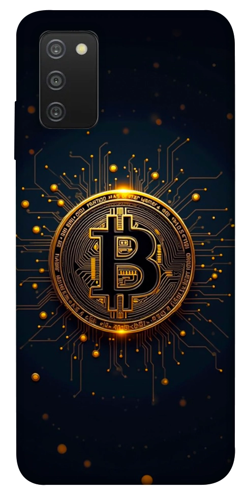 Чехол Bitcoin для Galaxy A03s