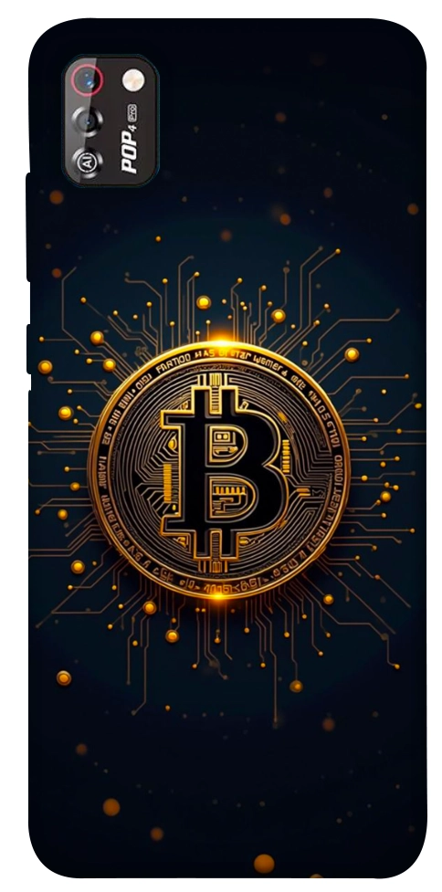 Чехол Bitcoin для TECNO POP 4 Pro