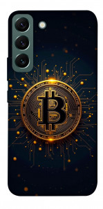 Чехол Bitcoin для Galaxy S22