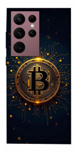 Чехол Bitcoin для Galaxy S22 Ultra
