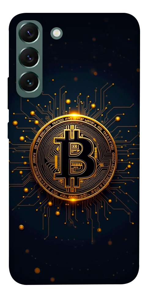 Чохол Bitcoin для Galaxy S22+