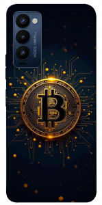 Чохол Bitcoin для Tecno Camon 18