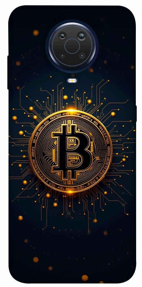 Чехол Bitcoin для Nokia G10