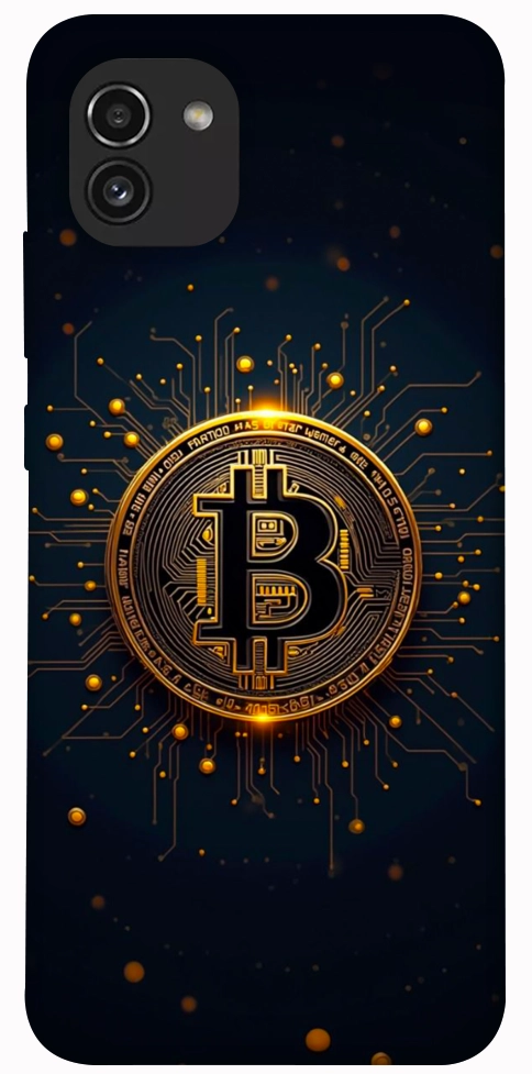 Чохол Bitcoin для Galaxy A03