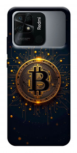Чохол Bitcoin для Xiaomi Redmi 10C