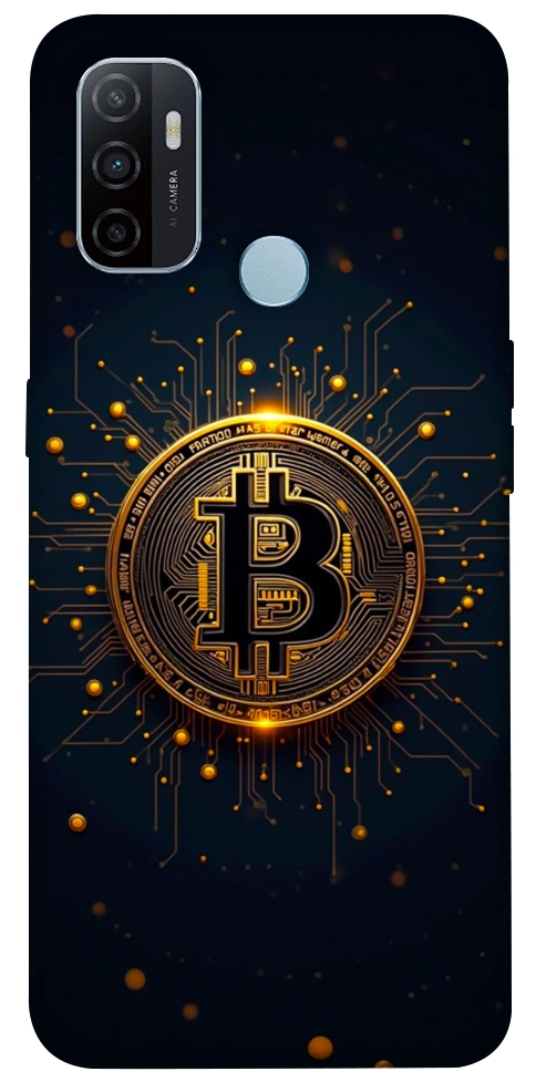 Чохол Bitcoin для Oppo A32